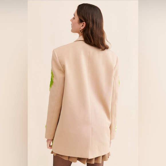 NWT Anthropologie Dhruv Kapoor oversized blazer. Size smalll. - Picture 11 of 11